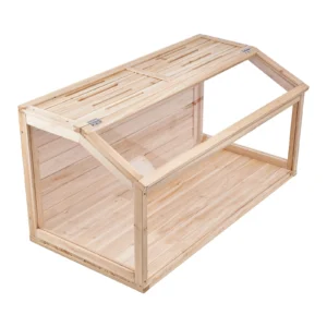 succebuy wooden cage 270° for gerbils, mice, and hamster