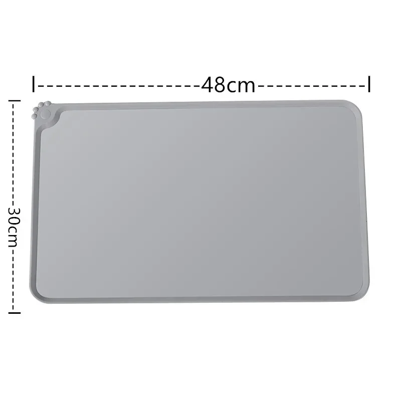 silicone dog bowl mat with high lips non stick waterproof food feeding pad puppy feeder tray water cushion placemat pet feeder silicone dog bowl mat with high lips non stick waterproof food feeding pad puppy feeder tray water cushion placemat pet feeder