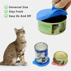 silicone pet can lid portable dogs cats storage tin cap lid soft seal cover canned lid pet items health pet daily supplies