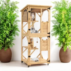 4 tiers pet patio outdoor enclosure