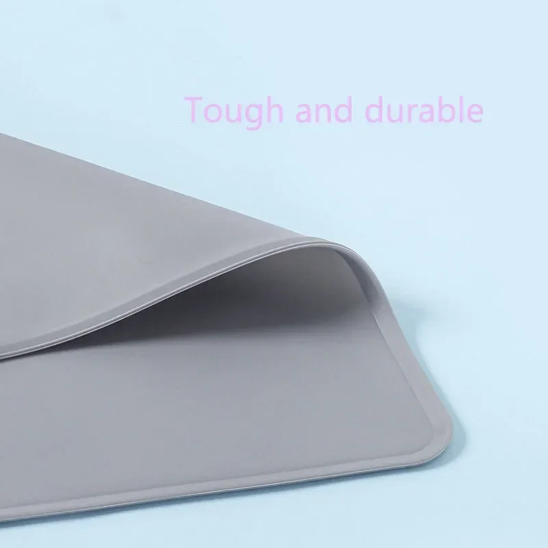 silicone dog bowl mat with high lips non stick waterproof food feeding pad puppy feeder tray water cushion placemat pet feeder silicone dog bowl mat with high lips non stick waterproof food feeding pad puppy feeder tray water cushion placemat pet feeder